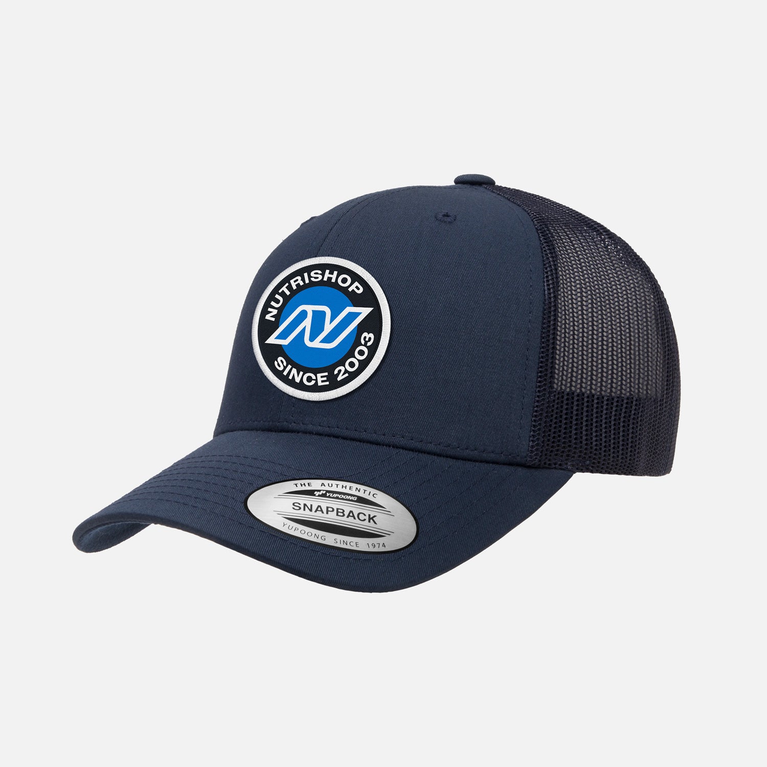 Emblem Patch Retro Trucker Hat